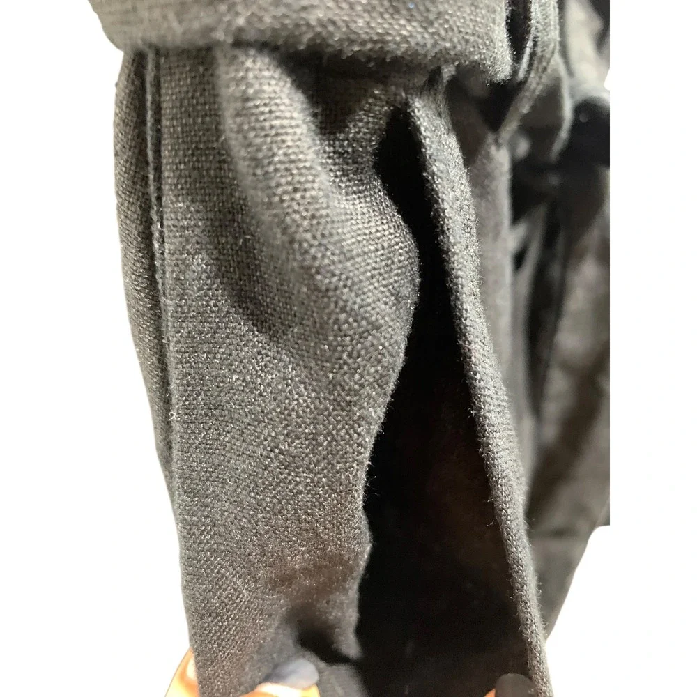 Reformation black linen